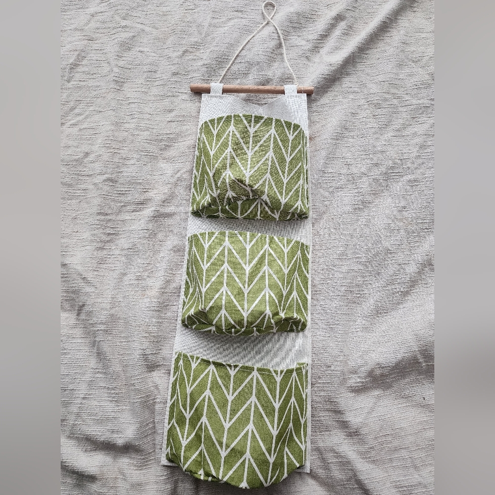 Green Hanging Wall Organizer